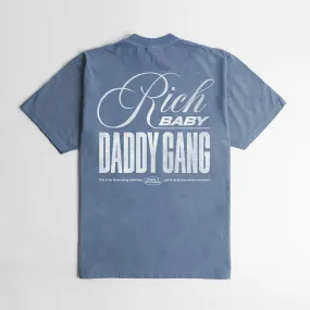 RBDG Ultra Heavyweight T-shirt- Washed Denim