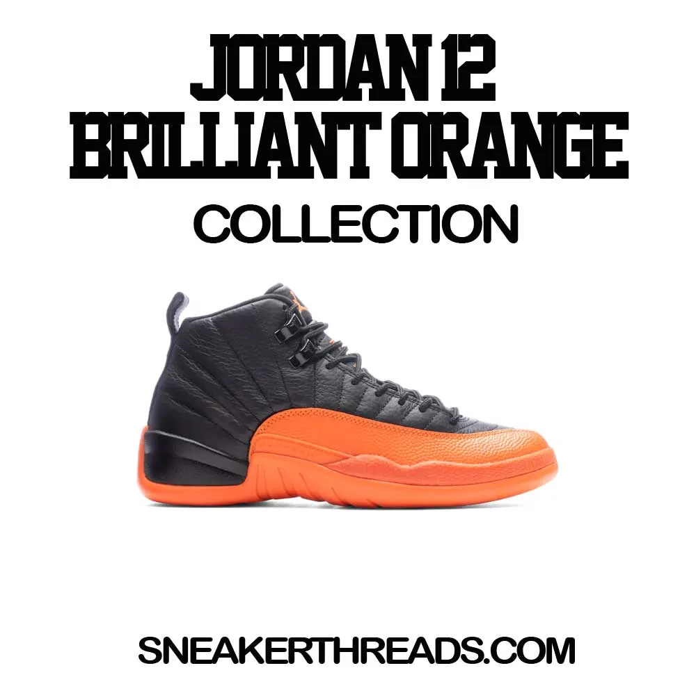 Retro 12 Brilliant Orange Fly kicks Shirt