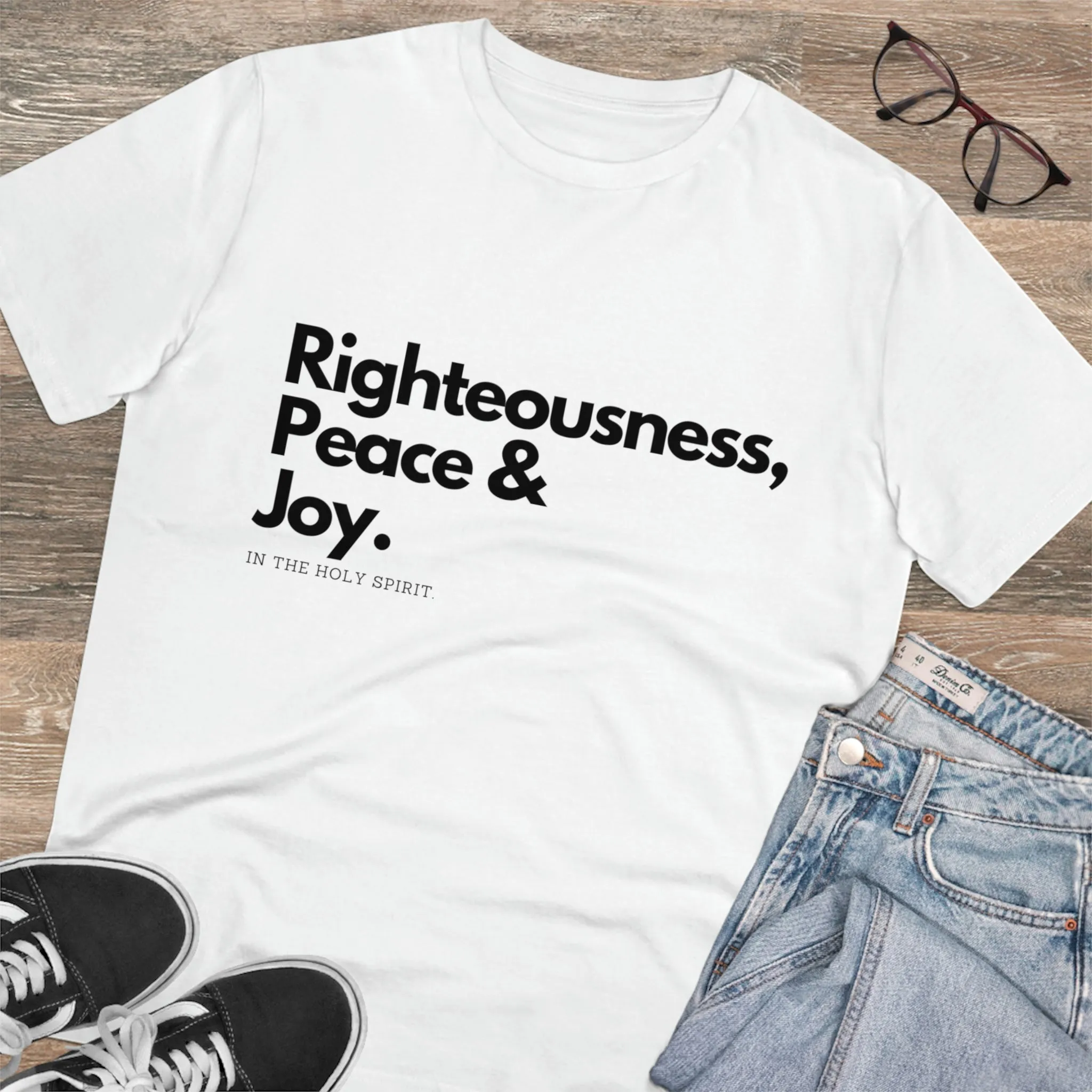 Righteousness.Peace.Joy T-shirt