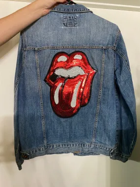 ROLLING ROCK N ROLL DENIM JACKET