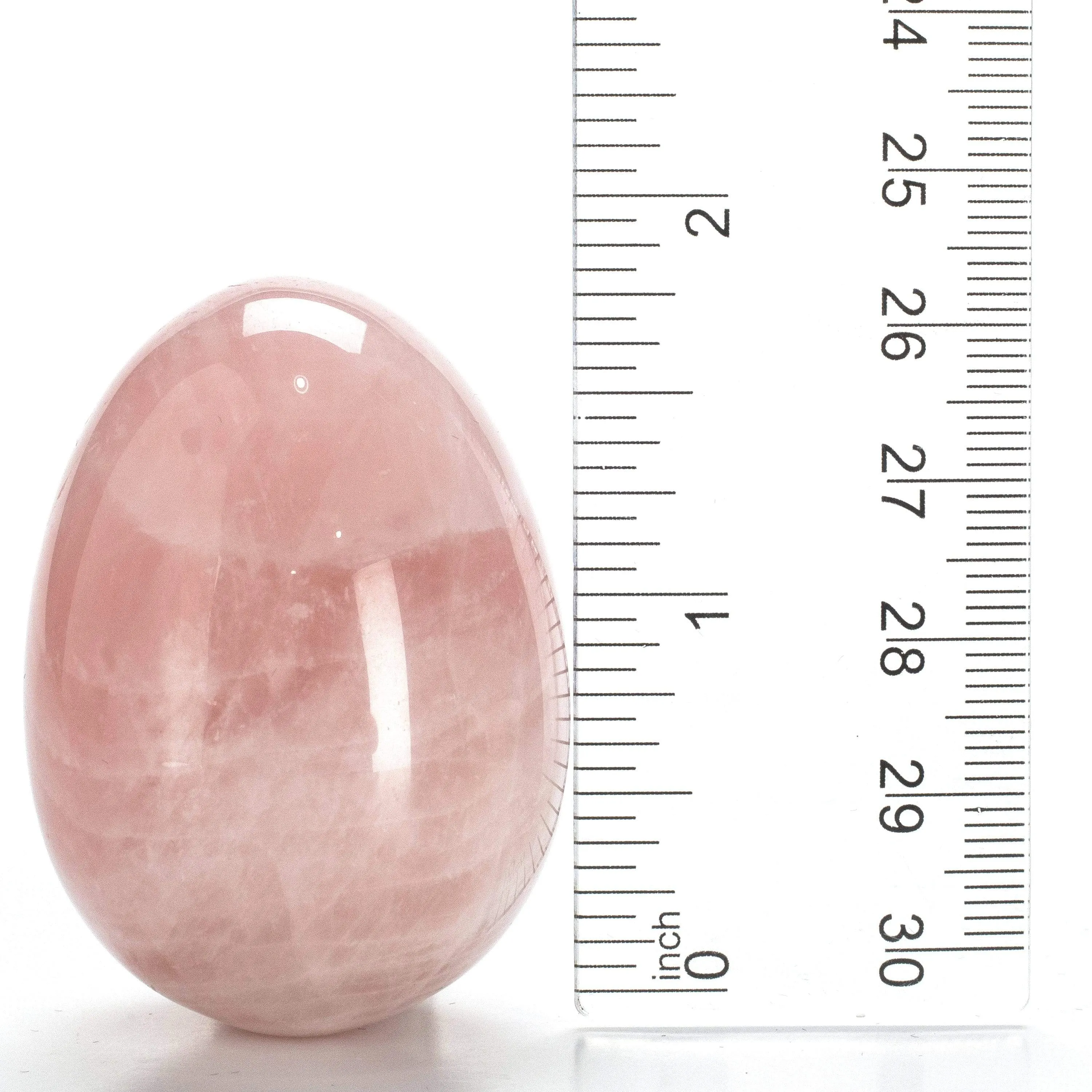 Rose Quartz Egg Natural Gemstone Carving