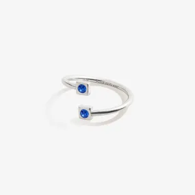 Sapphire Ring Wrap, September Birthstone