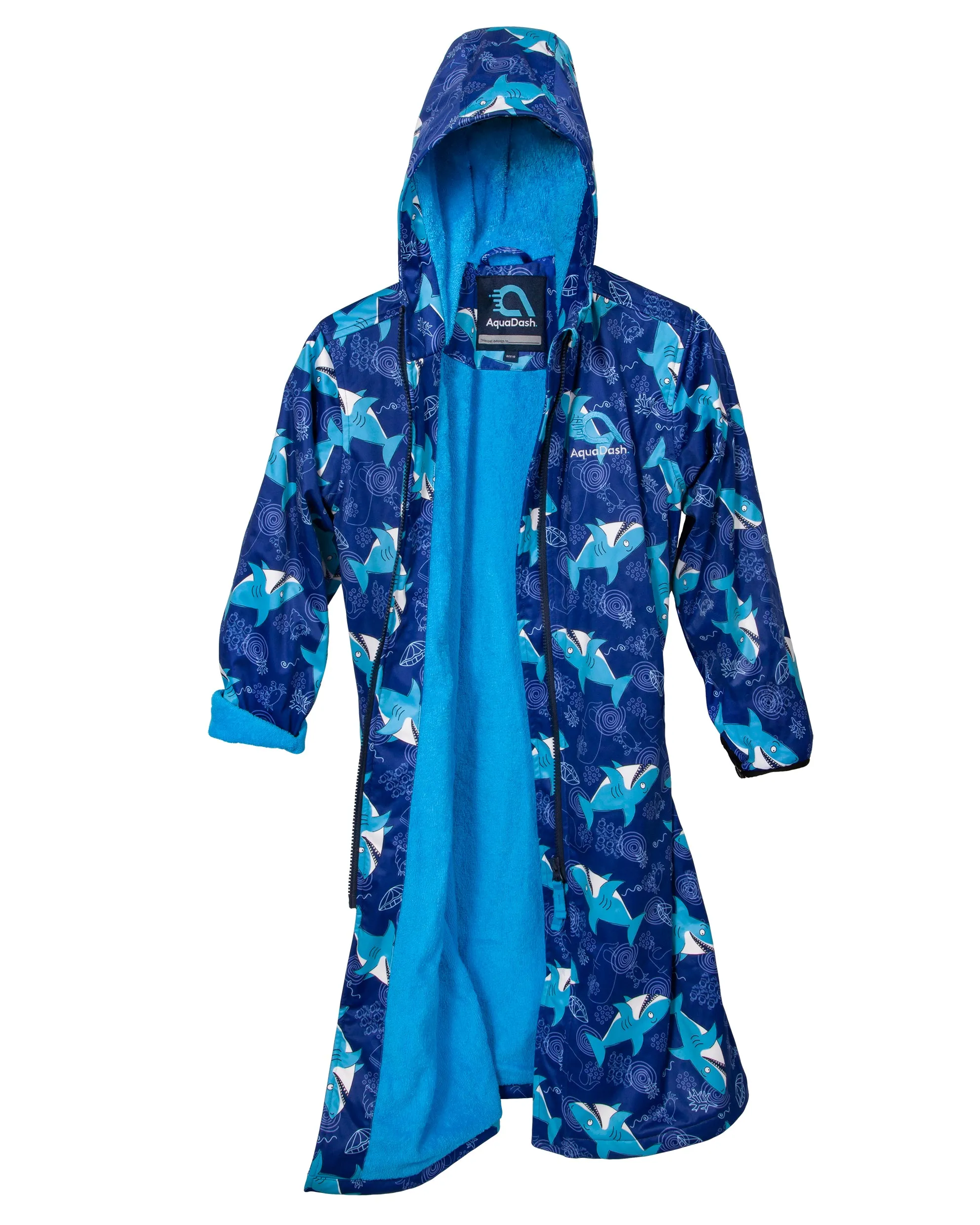 Sharks Grin Swim Parka | Child Unisex