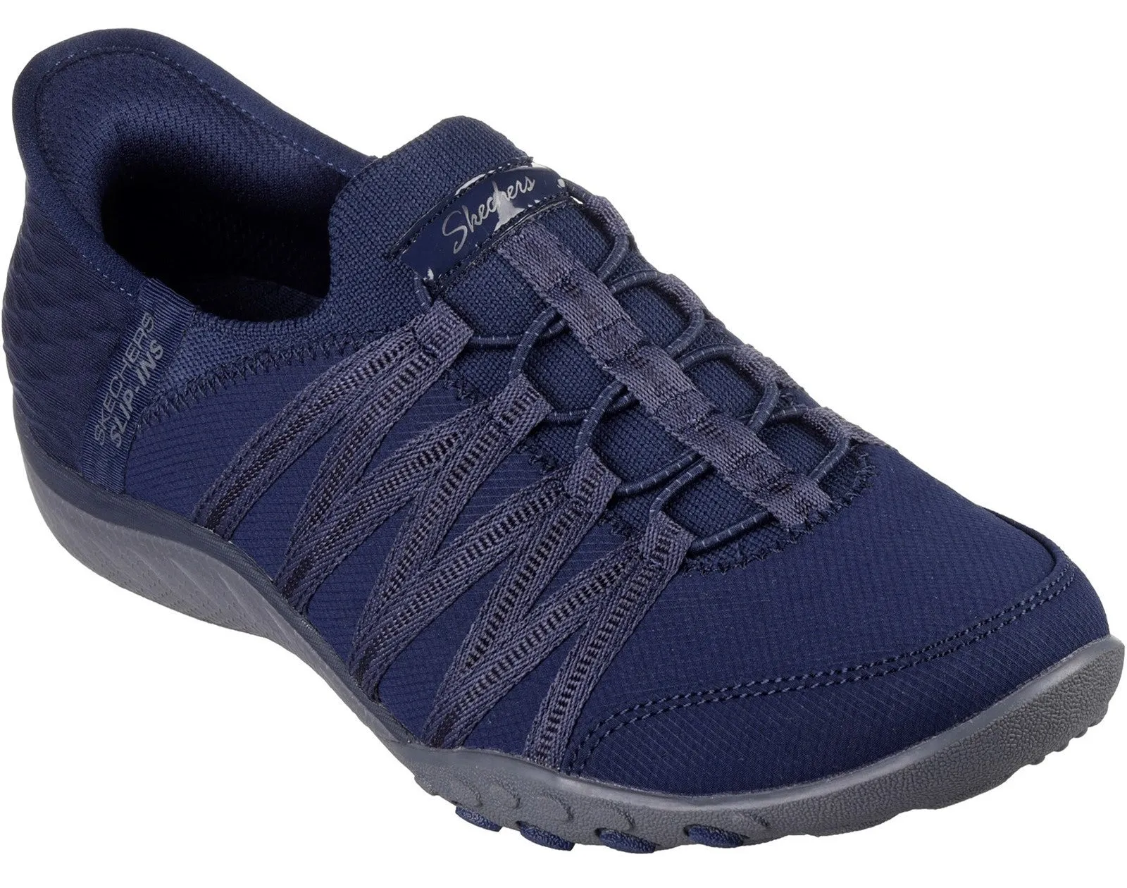 Skechers Slip-Ins 100593 Breathe-Easy Roll With Me Womens Trainer