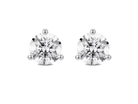 Test Copy of Lab-Grown Diamond 2ct. tw. Round Brilliant Solitaire 14k Gold Studs | White (Copy)