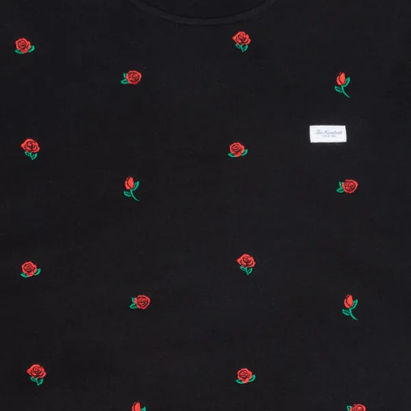 The Hundreds De La Rosa Crewneck - Black