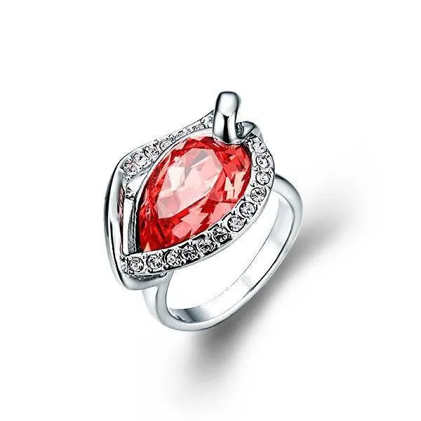 The PADPARADSCHA crystal ring