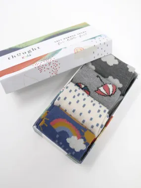 Thought Baby Overcast Sock Box - SBK5117