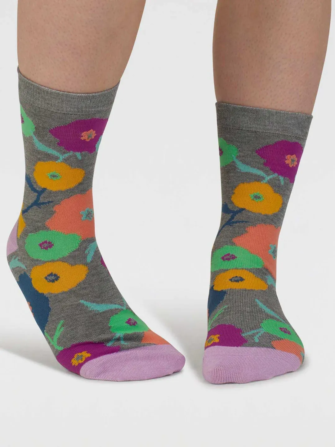 Thought Women's Flavia Floral Bamboo Socks Box - Multi