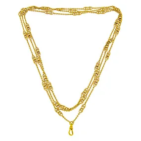 Victorian Fancy Link Chain Necklace