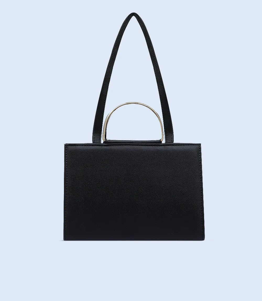 WB1995-BLACK-Women Trendy Bag