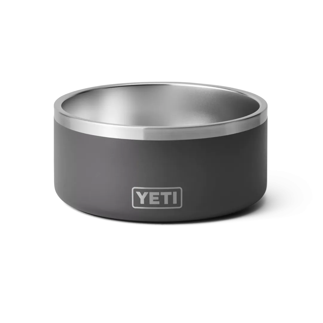 'Yeti' Boomer 8 Cup Dog Bowl - Charcoal